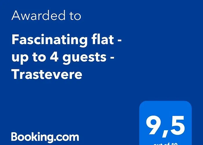 Fascinating Flat - Up To 4 Guests - Trastevere Apartmán